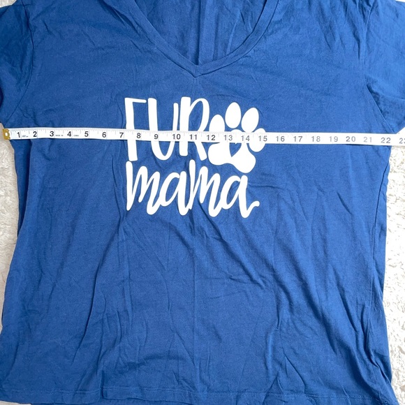 Cute Graphic Print Shirt “Fur 🐾 Mama” Sz. XXl.   01035 - Picture 3 of 6